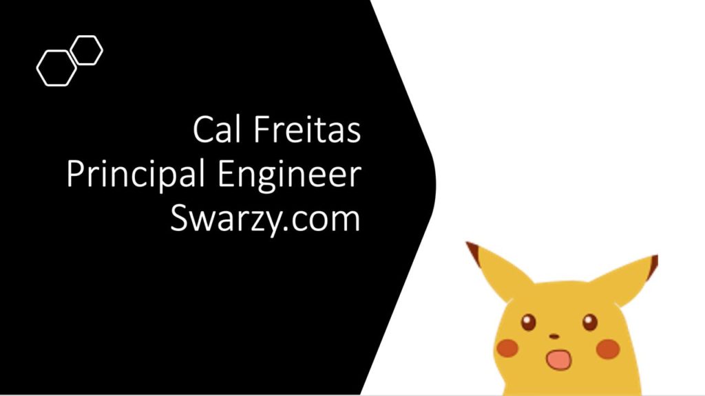 Cal Freitas | Principal Engineer | Swarzy.com